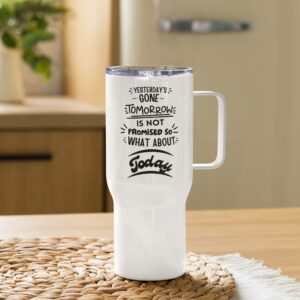 Today’s Journey Inspirational Travel Mug with Handle