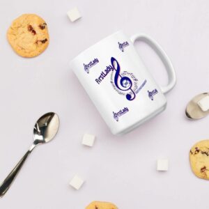 First Lady Entertainment White Glossy Mug - Image 6